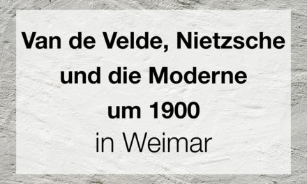 Van de Velde, Nietzsche und die Moderne um 1900